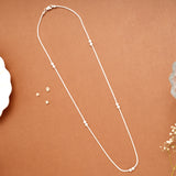 Regal Ball Design Women’s Silver Chain