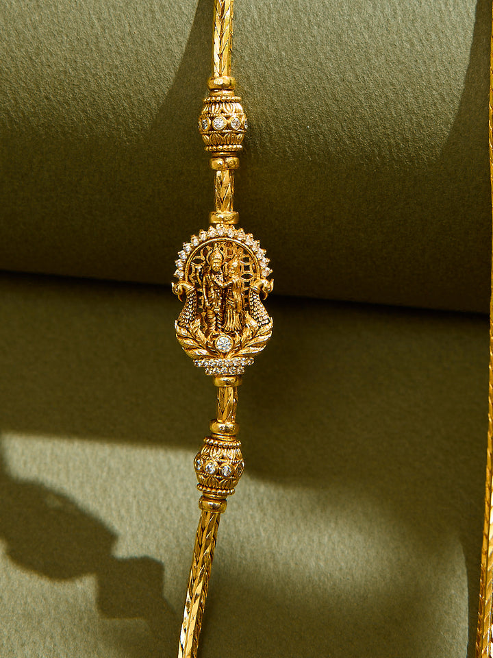 Antique Love Ramar Sita Mugappu Chain
