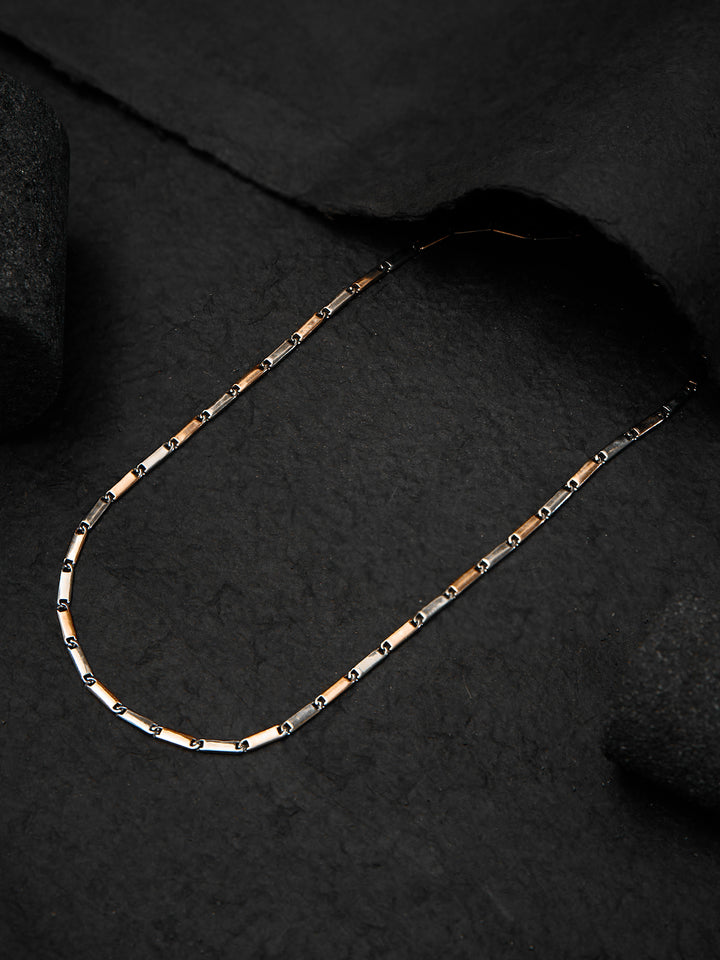 Rose Gold Kronos Brass Men's Chain