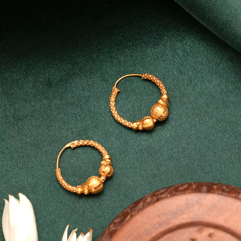 Ball Work Hoop Gold Valaiyam