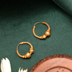 Ball Work Hoop Gold Valaiyam