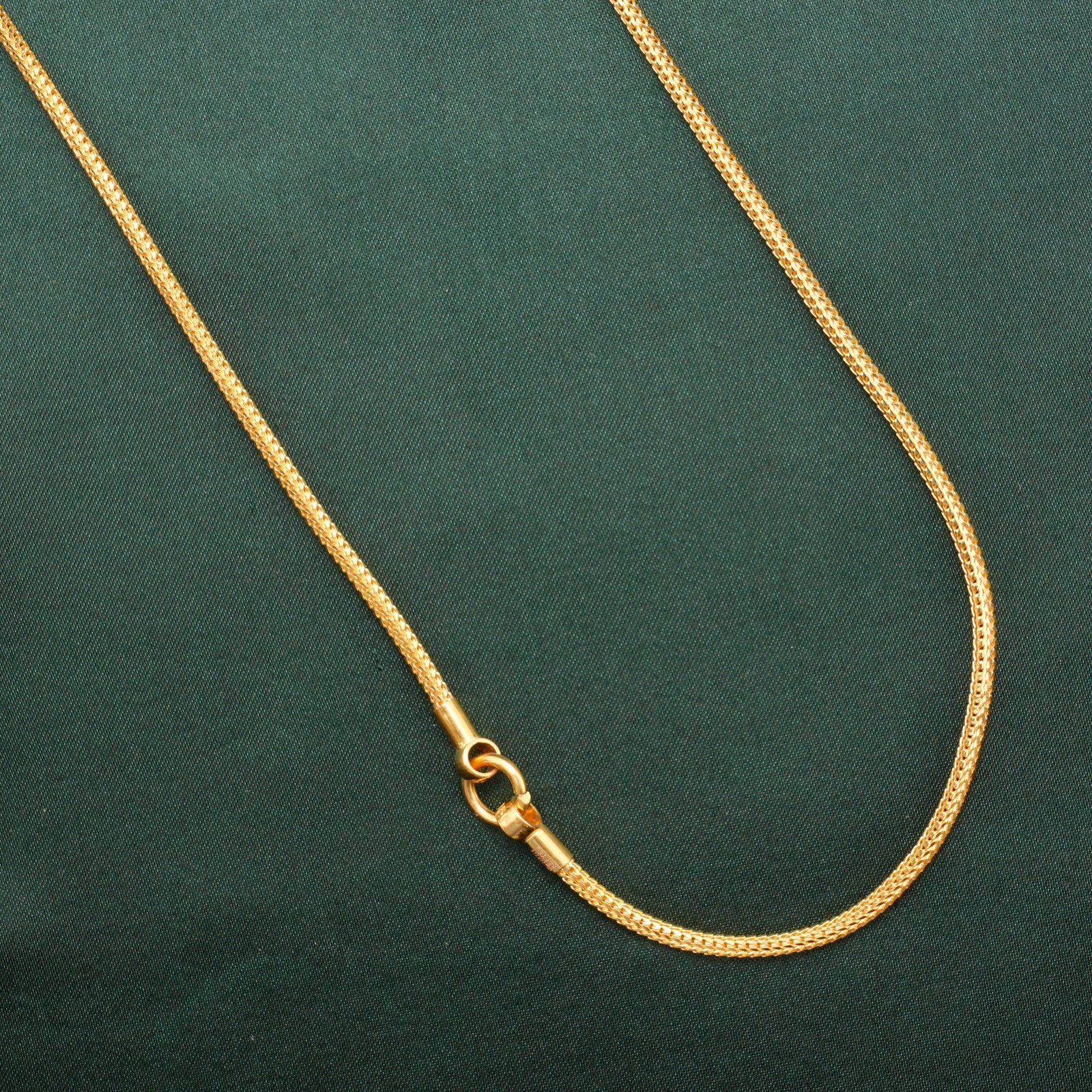 Madurai Meenakshi Mugappu Gold Chain