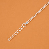 Tiny Yellow Duckling Enamel Silver Baby Bracelet