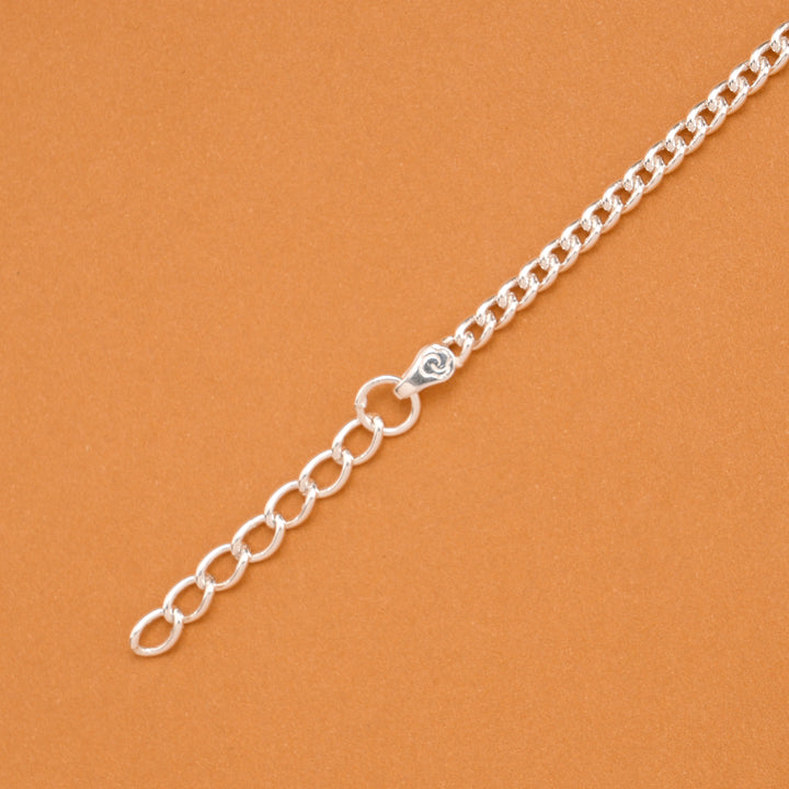 Tiny Yellow Duckling Enamel Silver Baby Bracelet