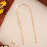 Graceful Round Bead Mugappu Chain