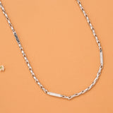 Italian Choco Spiral Silver Men’s Chain