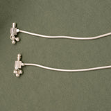 Thin Smooth Silver Anklet