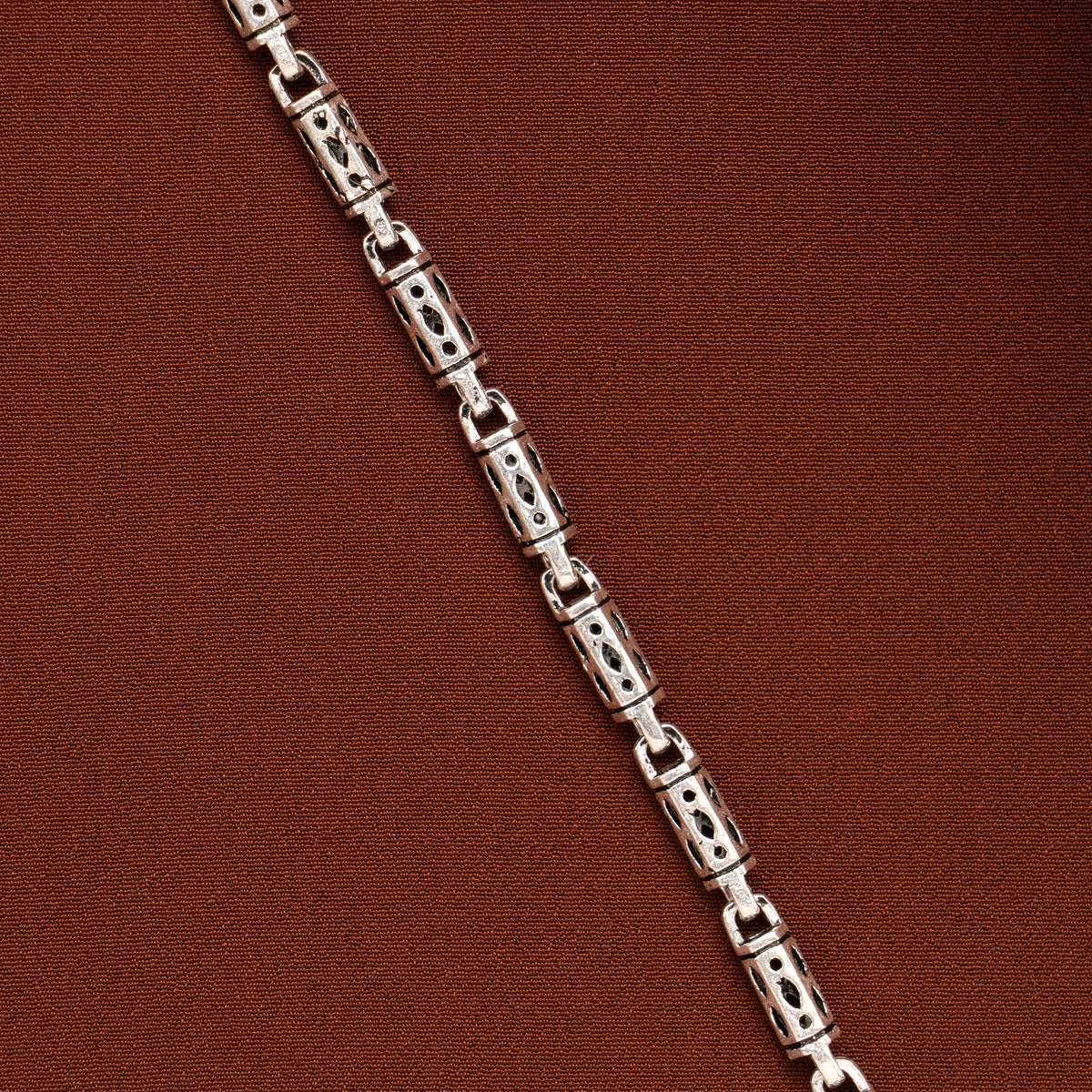 Elegant Indo Italian Silver Bracelet