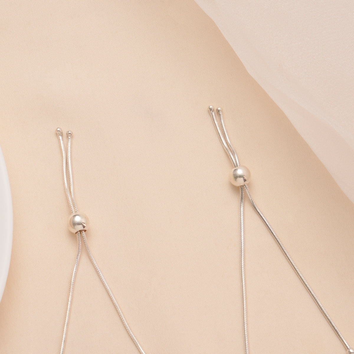 Graceful Antique Silver Charm Anklet