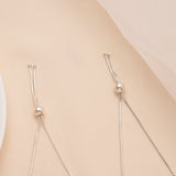 Graceful Antique Silver Charm Anklet