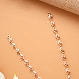 Beautiful Butterfly Pattern Floral Golden Necklace