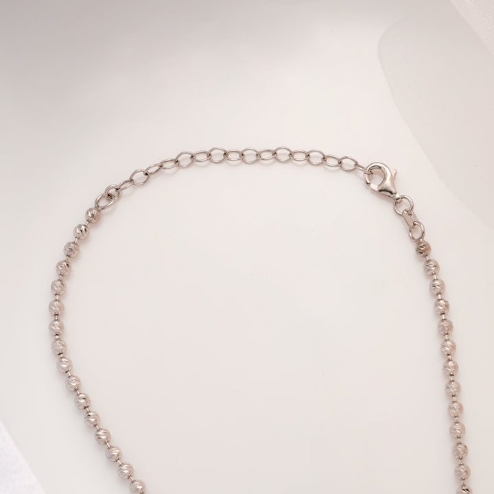 Minimalist Balls Design Silver Chain