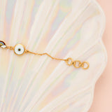 Cute Enamel Toys Gold Baby Bracelet