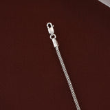 Trendy Silver Box Link Bracelet