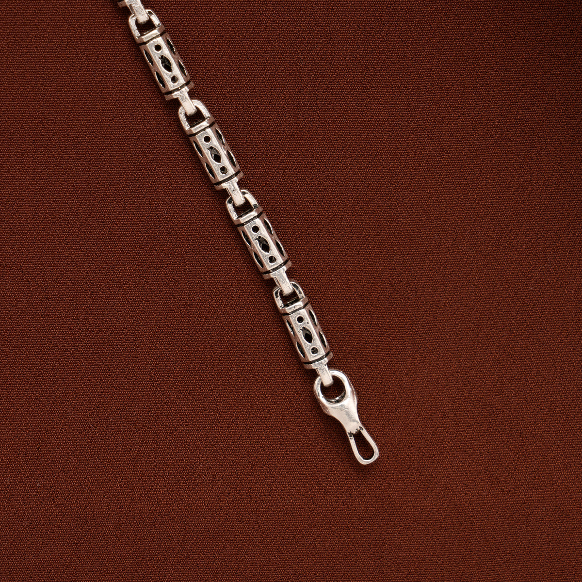 Elegant Indo Italian Silver Bracelet