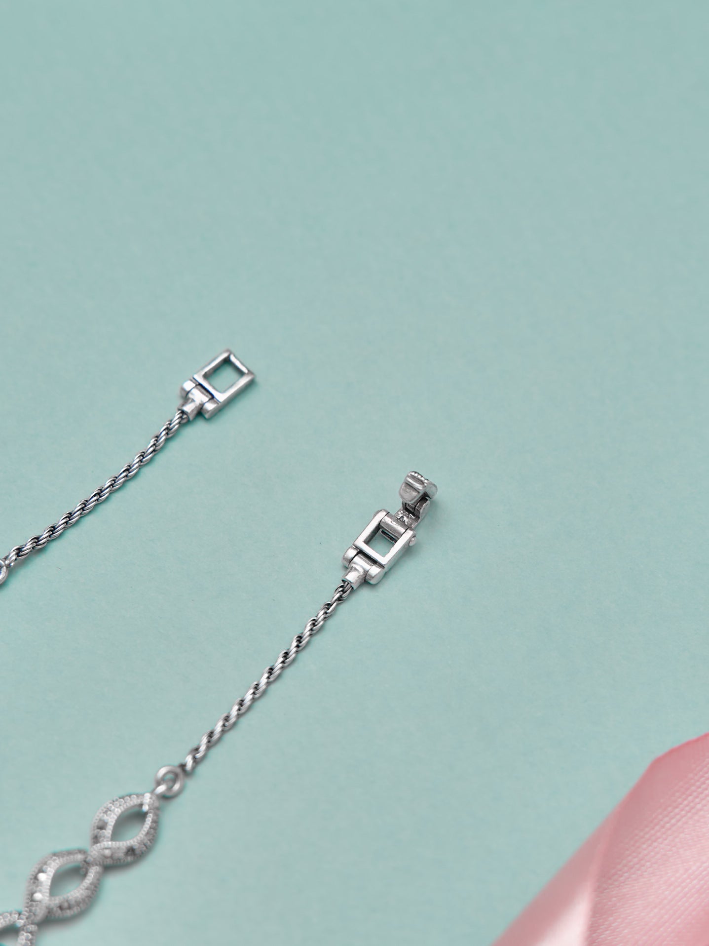 Infinity Twist Fancy Anklet