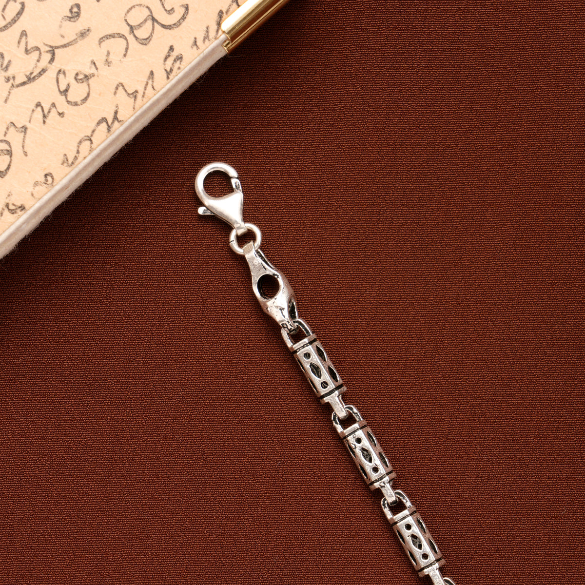 Elegant Indo Italian Silver Bracelet