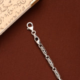 Elegant Indo Italian Silver Bracelet