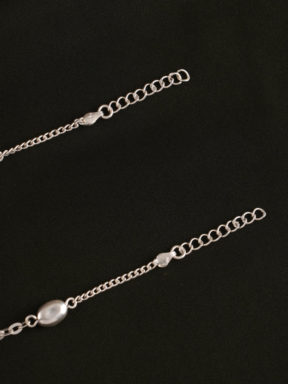 Hello Kitty Charm Silver Anklet for Baby