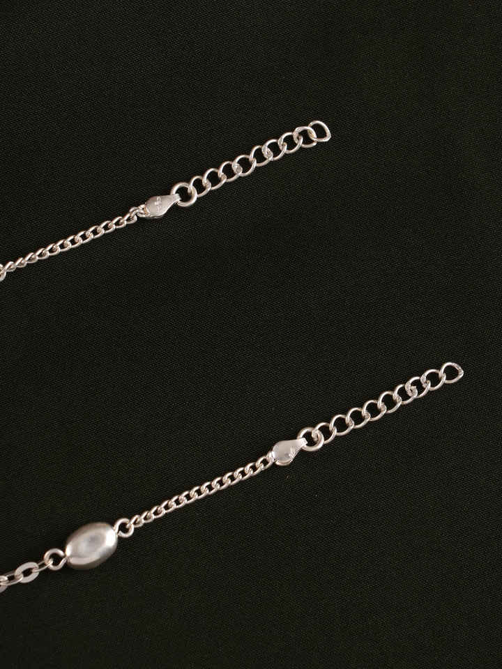 Hello Kitty Charm Silver Anklet for Baby