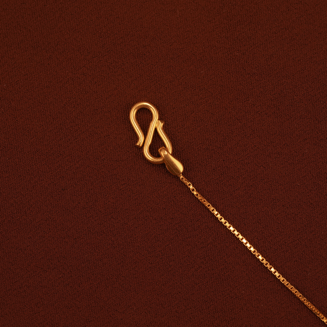 Dual Layer Marquise Ruby Gold Chain