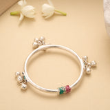 Fancy Dual Ball  Silver Baby Thandai