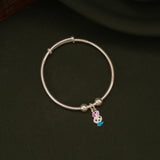 Cute Rabbit Design Hanging Baby Bangle