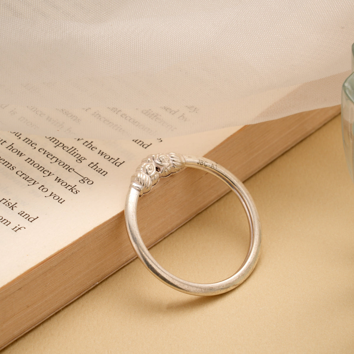 Radiant Plain Yazhi Design Baby Bangle