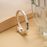 Bold Colourful Enamel Design Baby Bangle