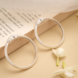 Traditional Thick Silver Baby Kada