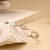 Ethnic Twisted Silver Kada