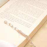 Sleek Cuban Link Silver Bracelet