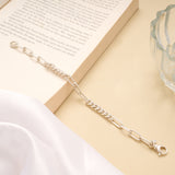 Sleek Cuban Link Silver Bracelet