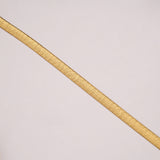 Minimalist Golden Flexible Flat Bracelet