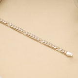 Stylish Cuban Link Silver Men’s Bracelet