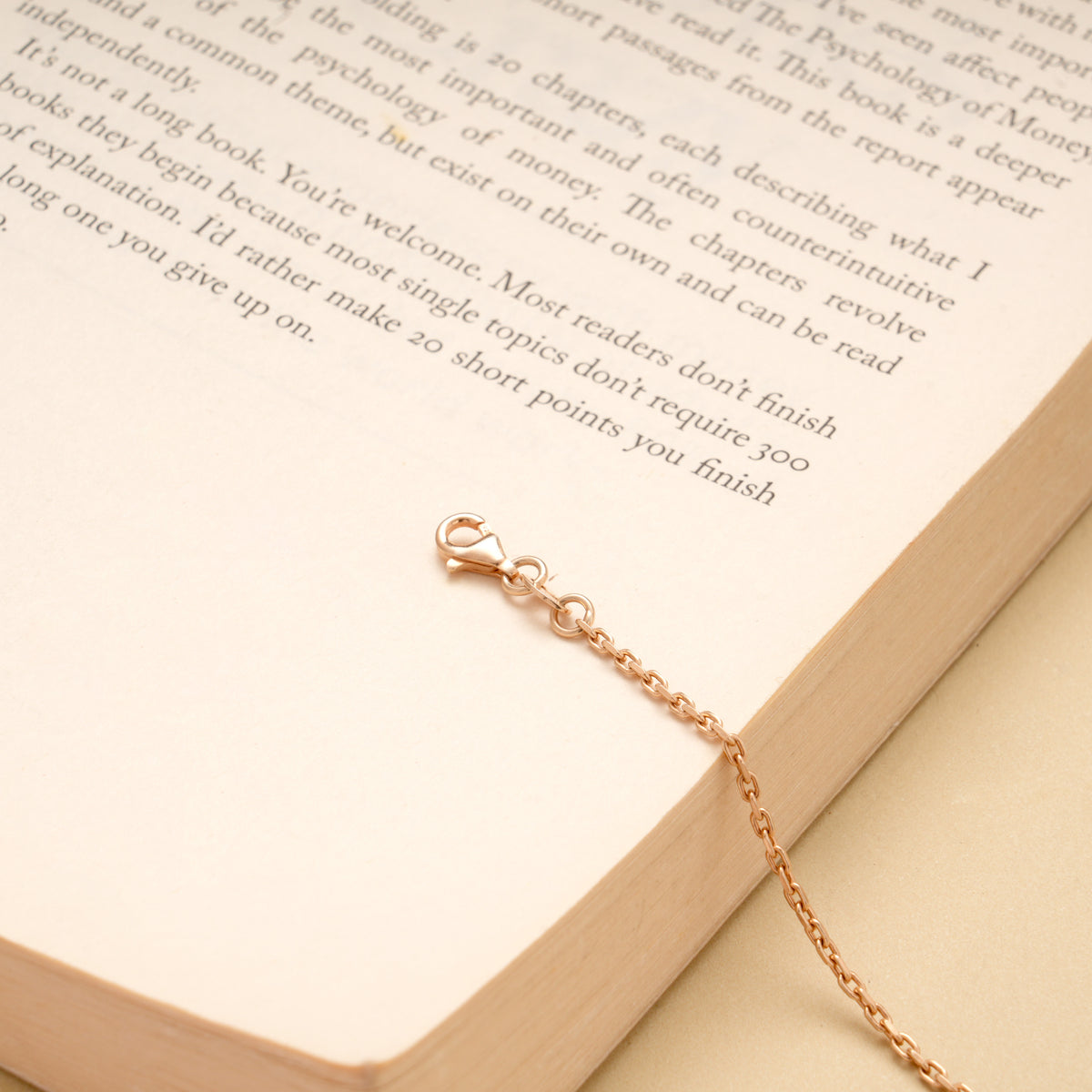 Fancy Lock Pattern Silver Rose Gold Bracelet
