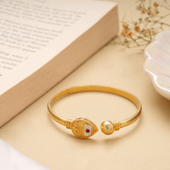 Traditional Golden Murugan Vel Kada