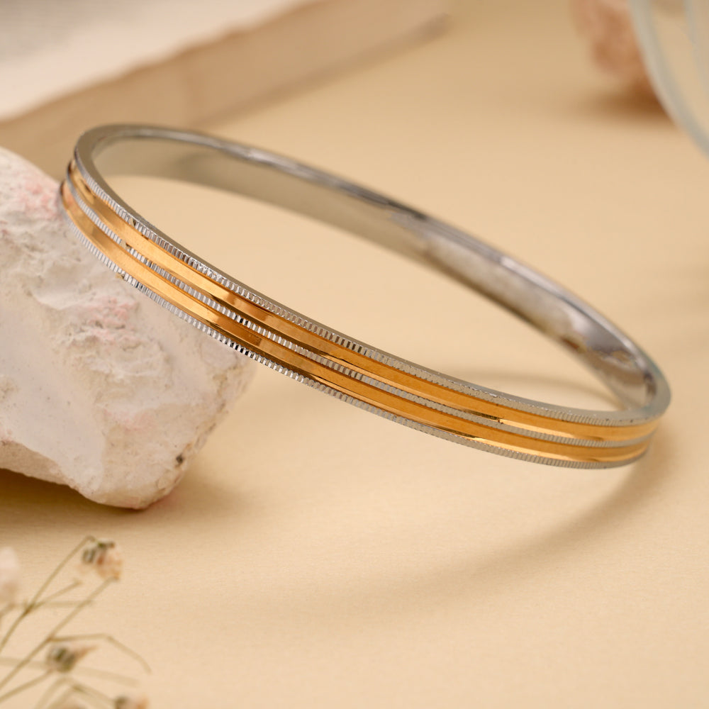 Stylish Dual Tone Kada for Men