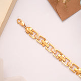 Premium Golden Designer Stone Link Bracelet
