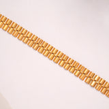 Elegant Golden Rolex Jubilee Link Bracelet