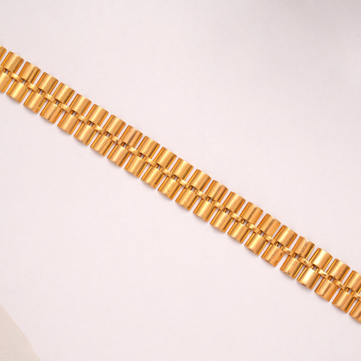 Elegant Golden Rolex Jubilee Link Bracelet