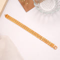 Elegant Golden Rolex Jubilee Link Bracelet
