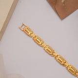 Premium Ornate Design Golden Bracelet