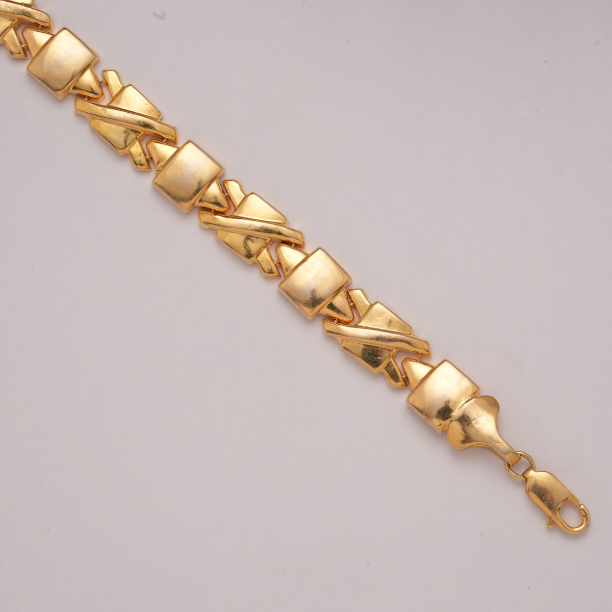 Royal Golden Intertwined Men's Bracelet