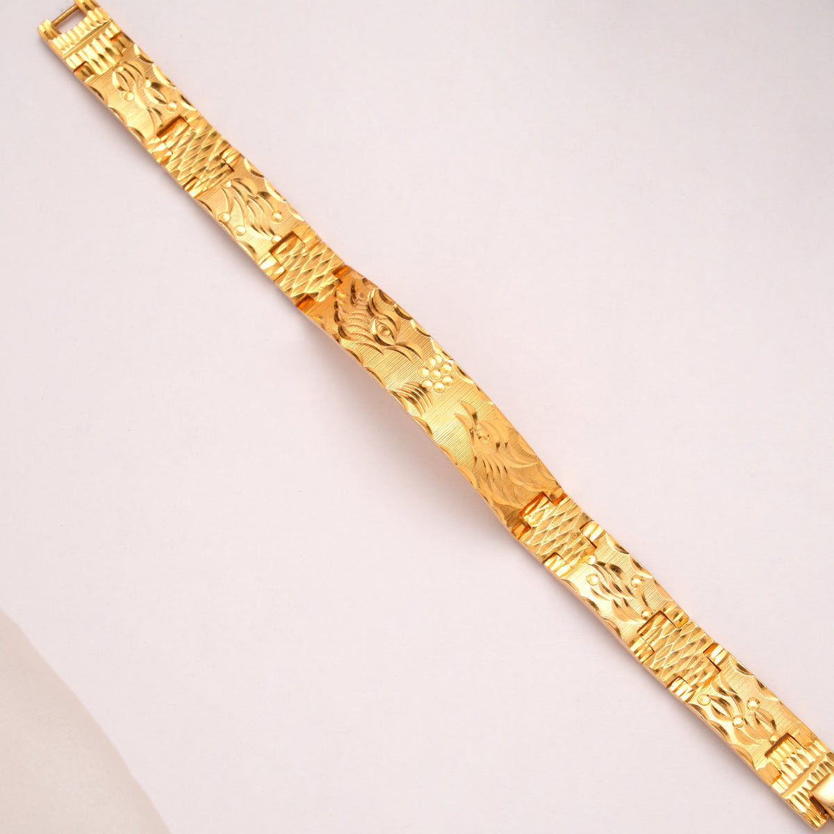 Modern Golden Traditional Men's Bracelet