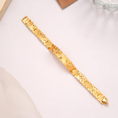 Modern Golden Traditional Men's Bracelet
