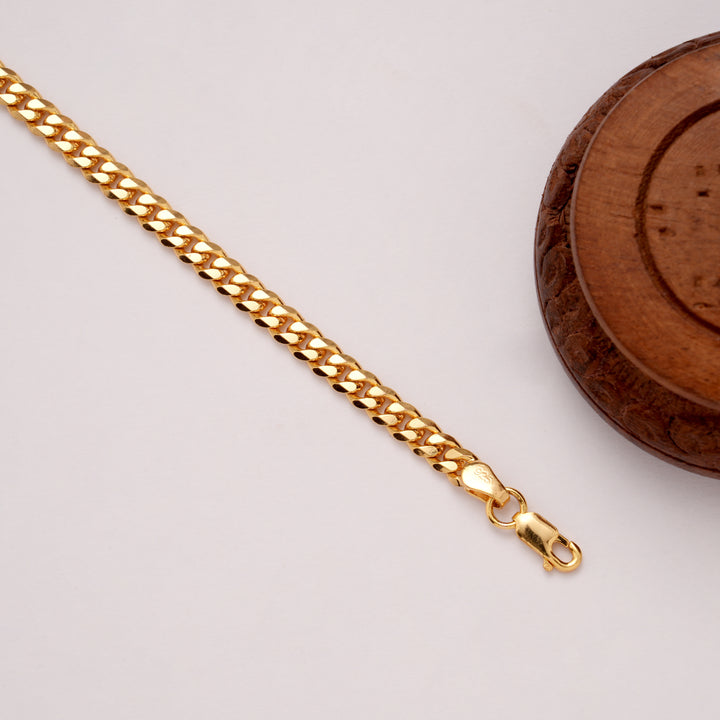 Fancy Golden Sachin Bracelet