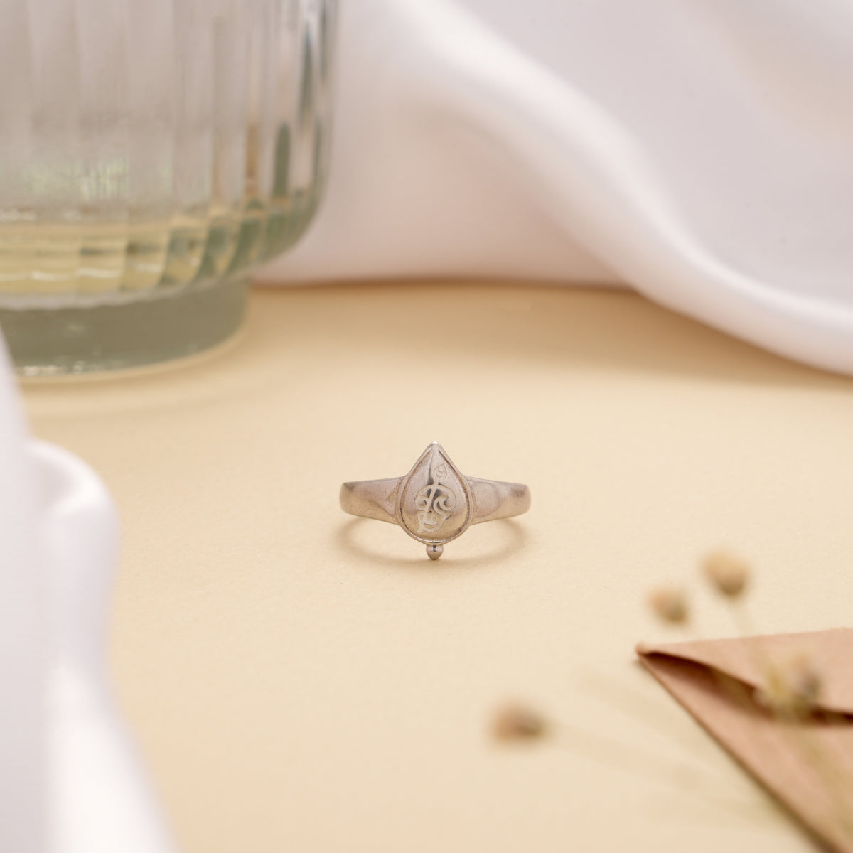 Divine Lord Murugan Vel Silver Ring
