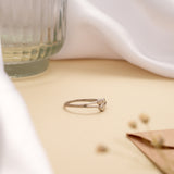 Silver Stack Three Ball Fancy Ring