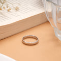 Timeless Smooth Finish Silver Ring